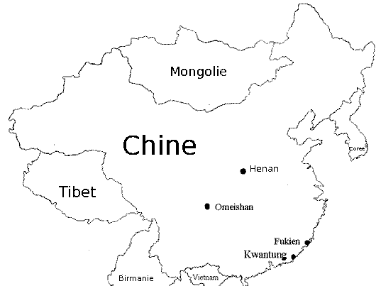 Carte de chine